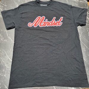 Mindset Black and Red Graphic T-Shirt Men’s Medium – Brand New Streetwear Heat